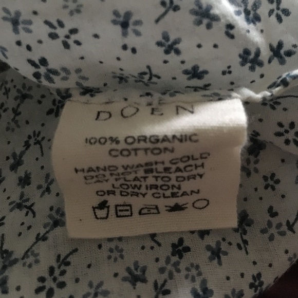 DOEN Jane Blouse Forget Me Not Blue Floral Liberty Print XL - Picture 6 of 6